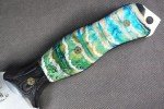 Busse Combat SJTAC Satin Blade with Marble Handle