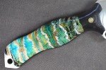 Busse Combat SJTAC Satin Blade with Marble Handle
