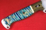 Busse Custom HOG Badger Satin Blade Knife