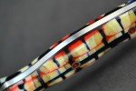 Busse Custom Son of Swat Knife - Red/Blue Resin