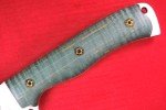 Busse Custom Boss Street 2010 Knife - Green Tiger