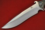 Busse Custom Nuclear MoJo Knife with G-rexed Handle