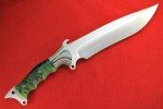 Busse Custom Nuclear MoJo Knife with G-rexed Handle