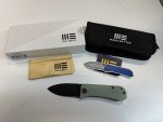 WE Knives Banter Pocket Knife - Natural Jade G10