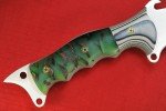 Busse Custom Nuclear MoJo Knife with G-rexed Handle