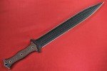 Busse FMV14 0.255" Black Blade Red/Black Handle
