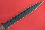 Busse FMV14 0.255" Black Blade Red/Black Handle