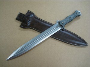 Busse Combat FORCE MAMA V14 Knife with Sheath