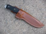 Busse Combat FLAK JACK Knife with Tan Sheath