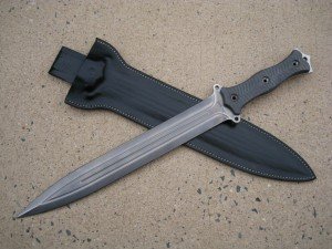 Busse Combat FORCE MAMA V14 Knife with Sheath