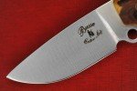 Busse Custom Game Warden Knife with Ironwood Handle