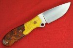 Busse Custom Game Warden Knife with Ironwood Handle