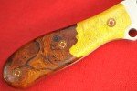 Busse Custom Game Warden Knife with Ironwood Handle