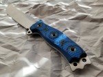 Busse Combat Last Rites Tanto Knife - Blue/Black