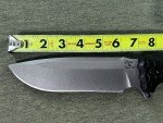 Busse Custom Shop 7” Blade Knife with Sheath