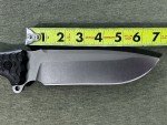 Busse Custom Shop 7” Blade Knife with Sheath