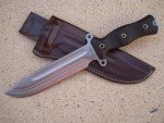 Forsaken Gemini Knife with Leather Sheath