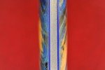 Busse Custom Active Duty Satin Blade, Blue Handle