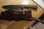 Busse Rodent 7 Knife with Leather Sheath