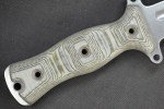 Busse Combat TGLB Stonewash Blade with G10 Handle