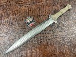 Busse Combat FMV14 with Tigerhide Micarta Handle