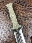 Busse Combat FMV14 with Tigerhide Micarta Handle
