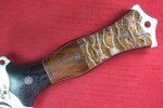 Busse Custom FMV6 Satin INFI Knife with Ironwood