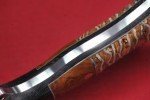 Busse Custom FMV6 Satin INFI Knife with Ironwood