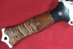 Busse Custom FMV6 Satin INFI Knife with Ironwood