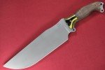 Busse Custom War Train Fusion Knife - Doublecut Handle