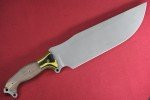 Busse Custom War Train Fusion Knife - Doublecut Handle