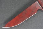 Busse Combat Nano Urgent Fury Knife - Red Blade
