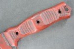 Busse Combat Nano Urgent Fury Knife - Red Blade