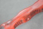 Busse Combat Nano Urgent Fury Knife - Red Blade
