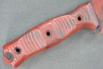 Busse Combat Nano Urgent Fury Knife - Red Blade