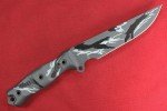 Busse Combat Nano Urgent Fury Red Blade Knife