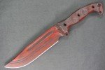 Busse Special Edition Patriot Heart Knife - Red/Black