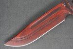Busse Special Edition Patriot Heart Knife - Red/Black