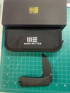 WE Knives Banter - Black G10 & CPM-S35VN Blade