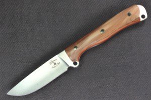 Mini Mean Street Knife with Buckeye Burl Handle