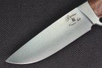 Mini Mean Street Knife with Buckeye Burl Handle