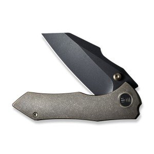 WE Knife High-Fin Bronze Titanium Pocket Knife