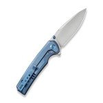 WE Knife Subjugator 21014C-3 Blue Titanium Blade