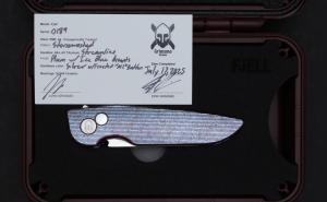 Grimsmo Fjell Button Lock Knife #0189