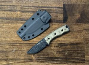 Busse Combat Rodent 3 Knife - Black Micarta