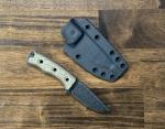 Busse Combat Rodent 3 Knife - Black Micarta