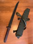 Norseman Swamprat Rucki Knife with Micarta Handle