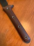 Norseman Swamprat Rucki Knife with Micarta Handle