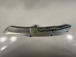 Grimsmo Norseman Knife Blue Gold Fade Finish