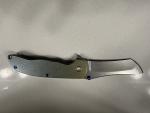 Grimsmo Norseman Knife Blue Gold Fade Finish
